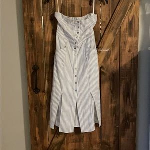 Aakaa Strapless Dress